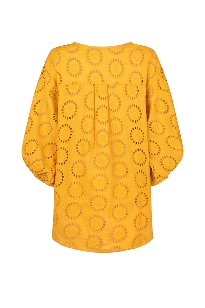 Yaya Lace Blouse in Golden Sun