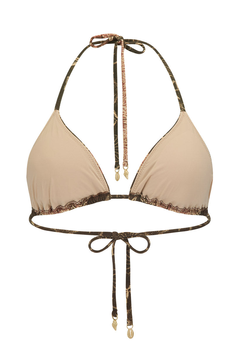 Mermaid Cove Tri Top Espresso