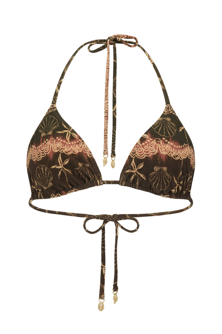 Mermaid Cove Tri Top Espresso