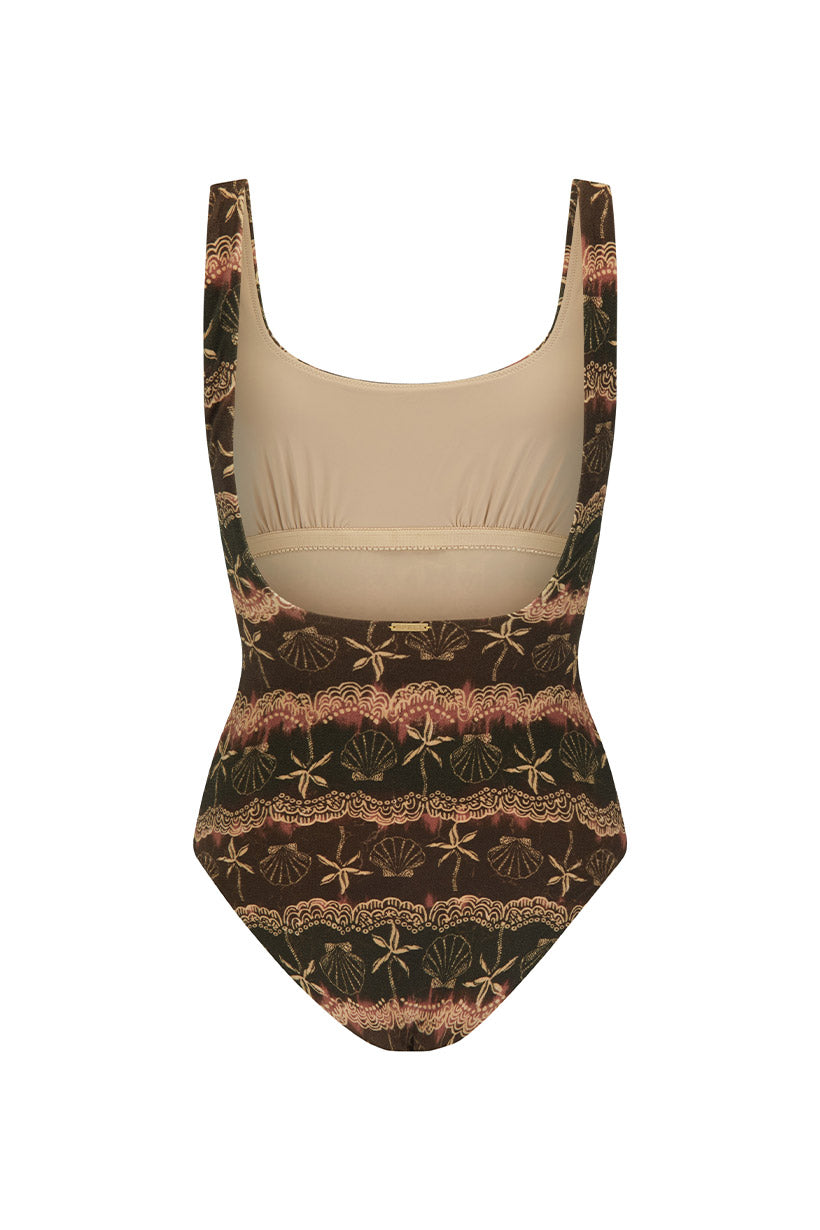 Mermaid Cove One Piece Espresso
