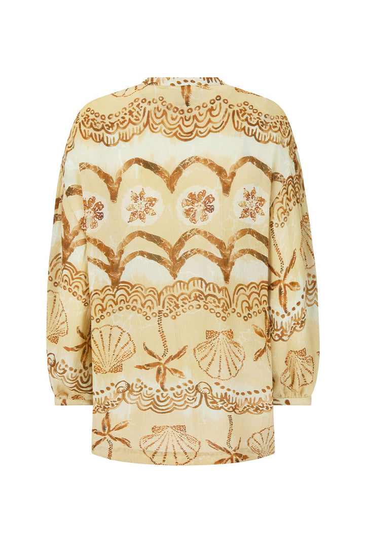 Mermaid Cove Shirt Tan