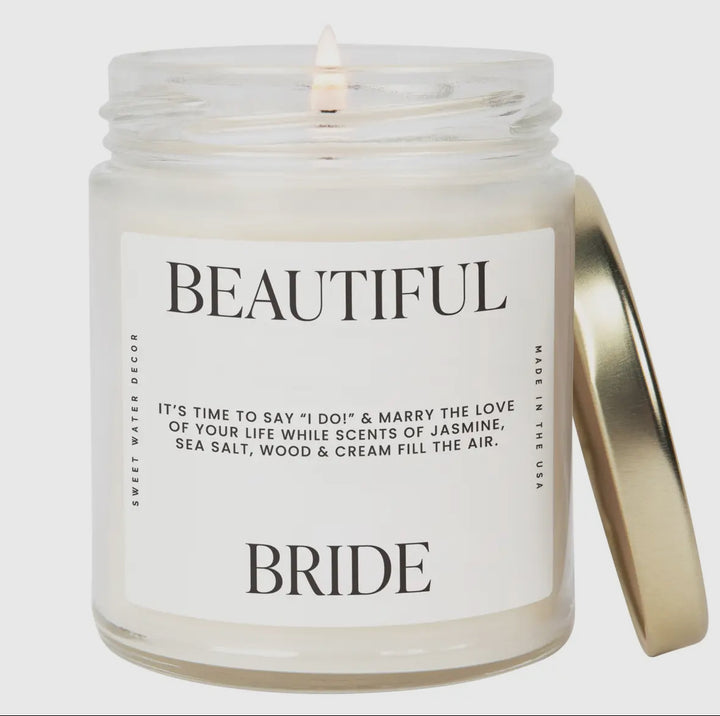 Beautiful Bride Candle