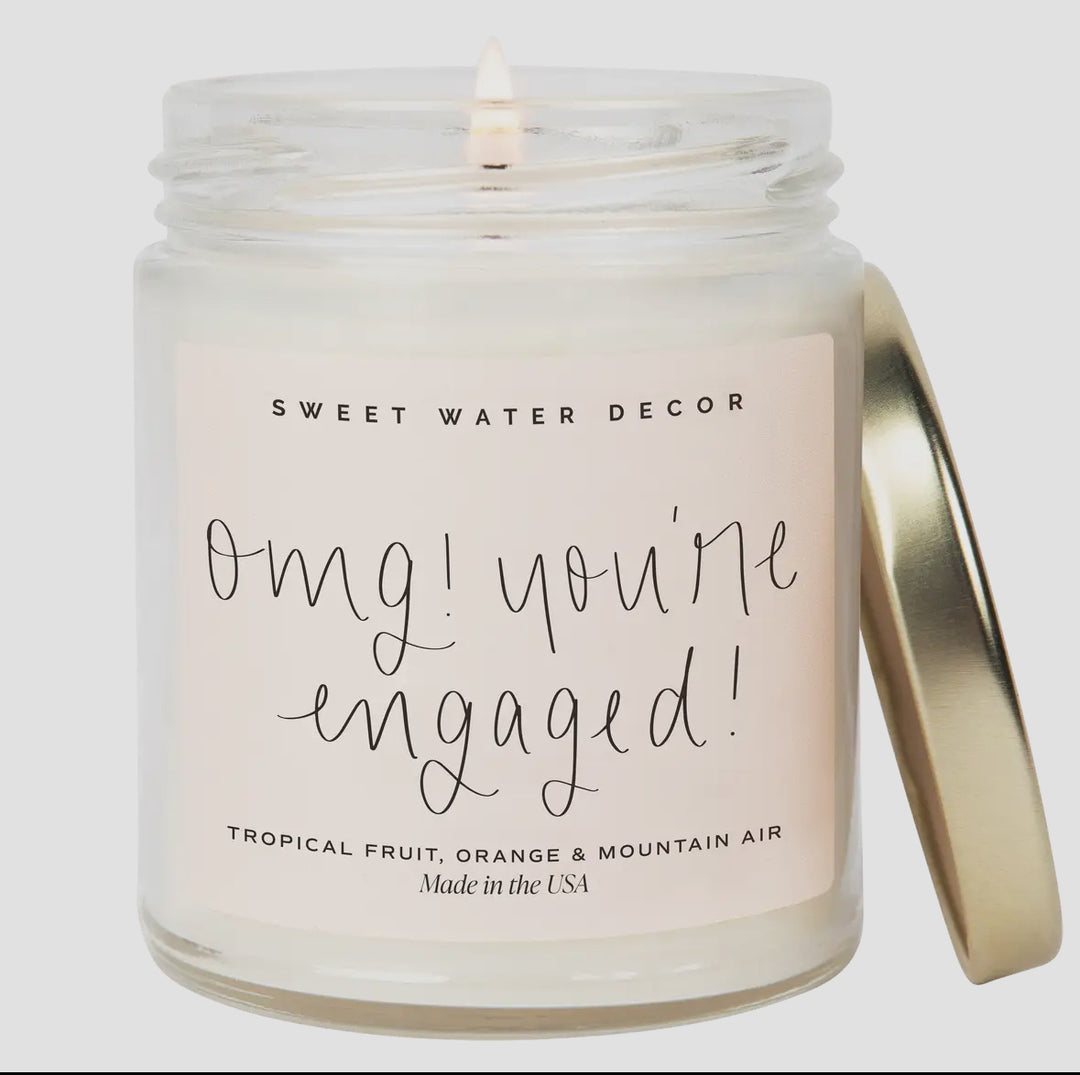 Omg! You're Engaged Candle