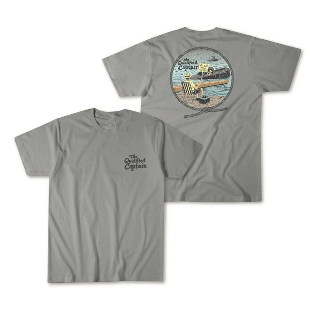 Back in Tee Dark Grey