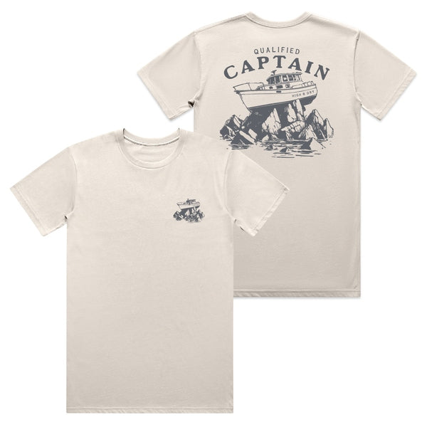 On the Rocks Tee in Bone