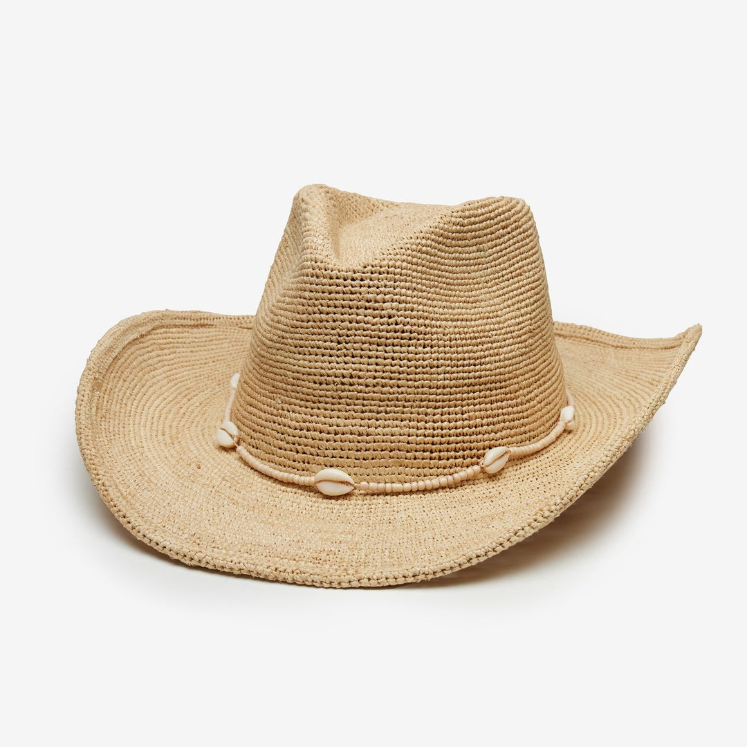 Reed Raffia Cowboy in Natural