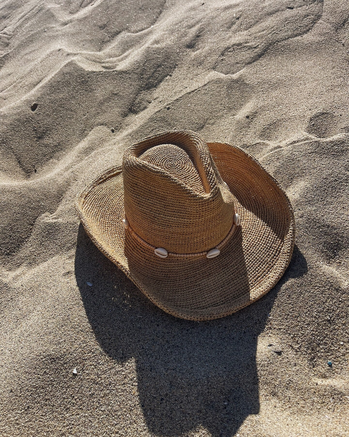 Reed Raffia Cowboy in Natural