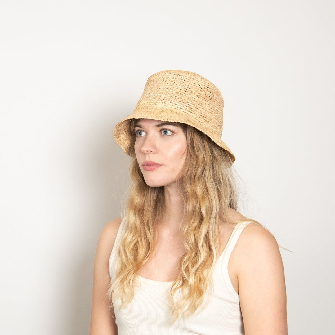 Aden Natural Bucket Hat
