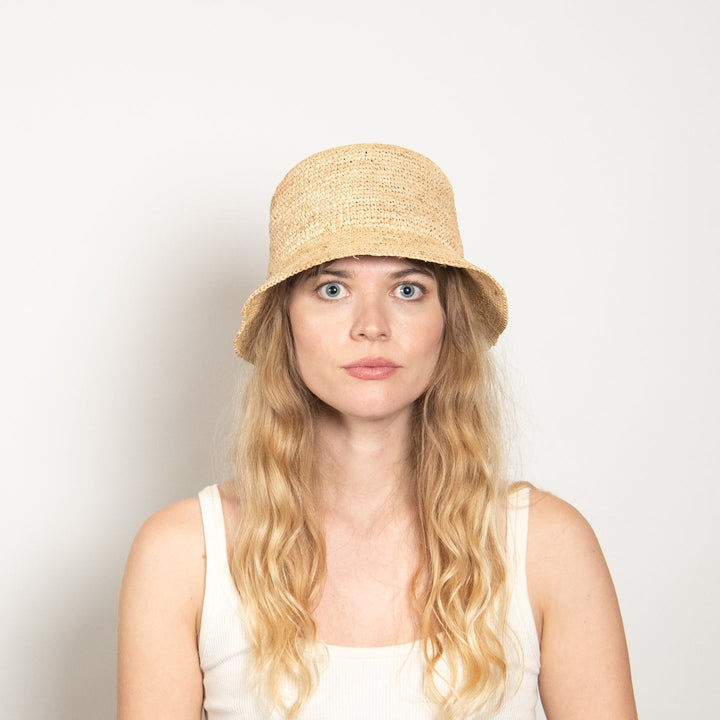 Aden Natural Bucket Hat