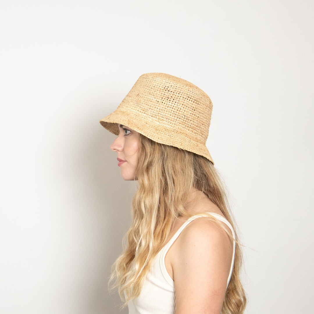 Aden Natural Bucket Hat