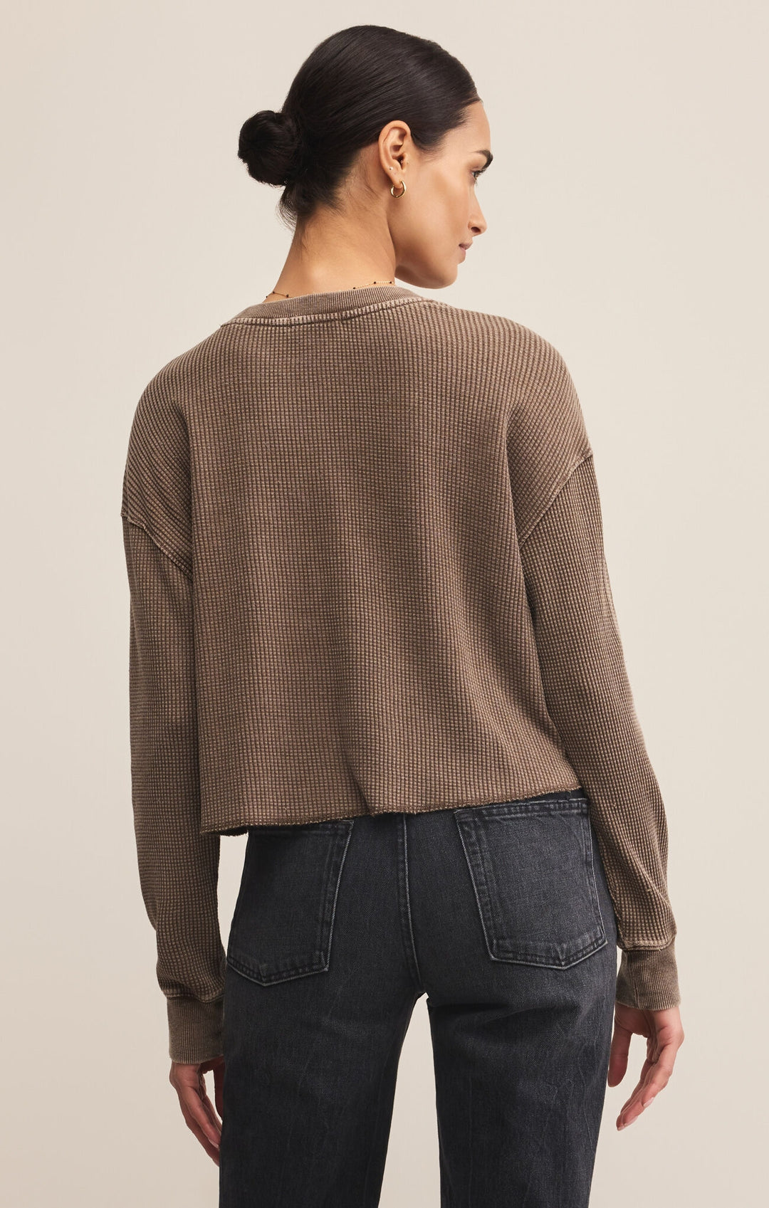 Angel Mini Thermal Top in Suede