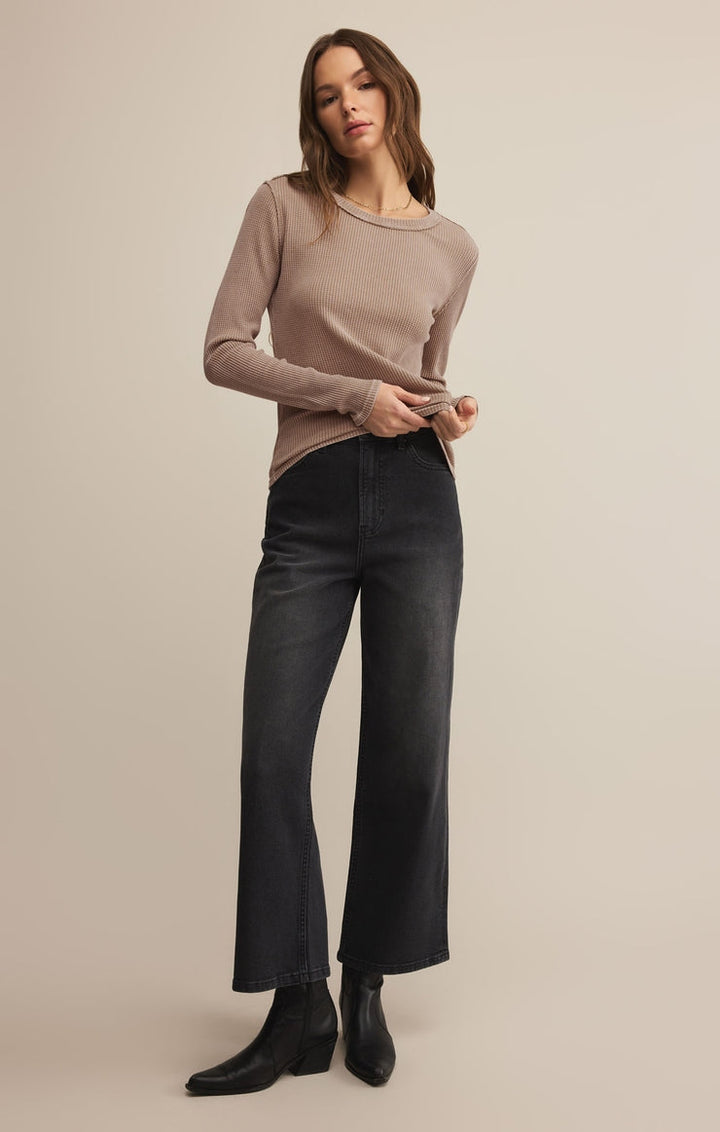 Arlet Mini Thermal Top in Desert Tan
