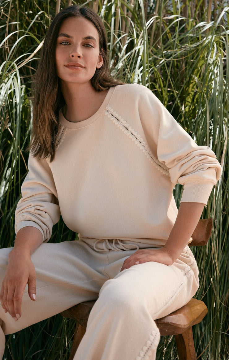 All Around Sweatshirt in Crystal
