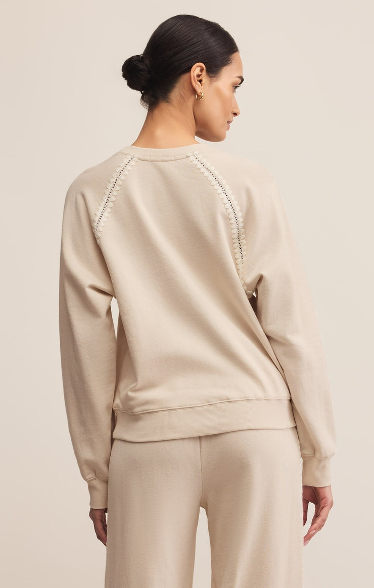 All Around Sweatshirt in Crystal