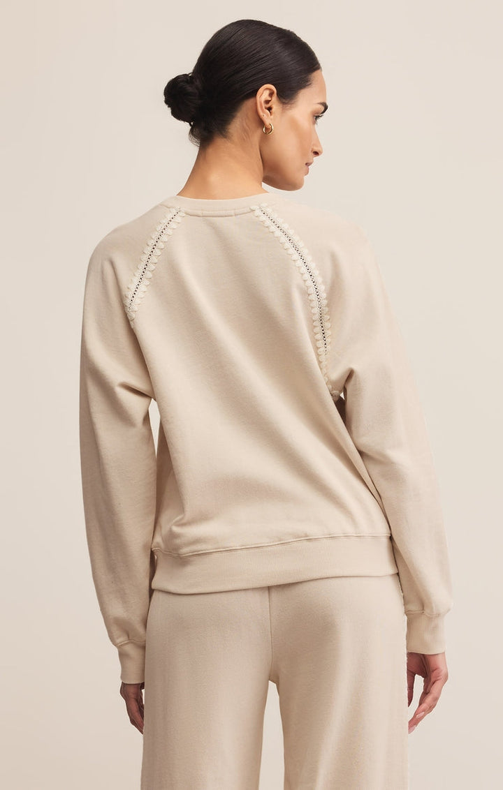 All Around Sweatshirt in Crystal