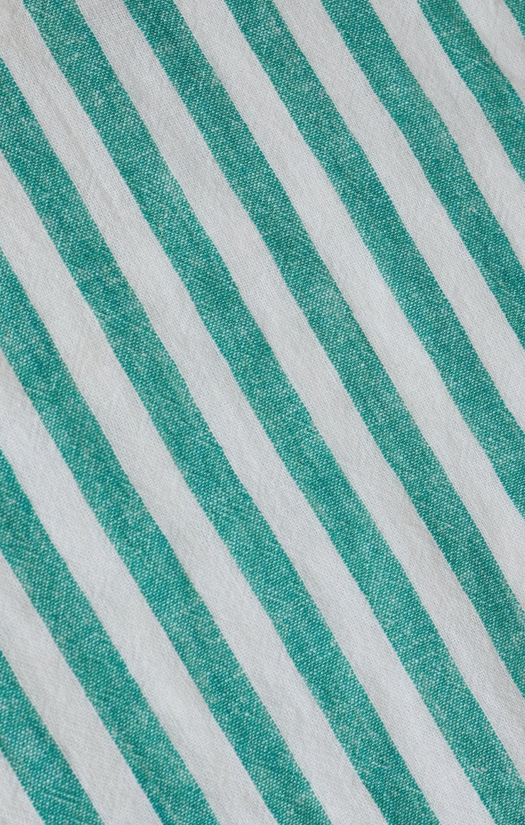 The Perfect Stripped Linen Top in La Palma