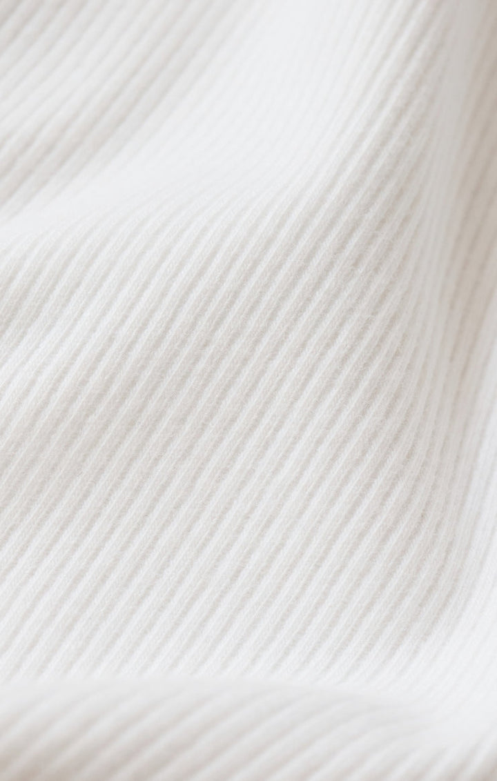 Clarke Rib Tank in White