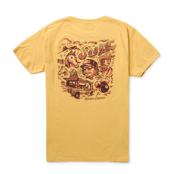 Blowout Tee in Mustard