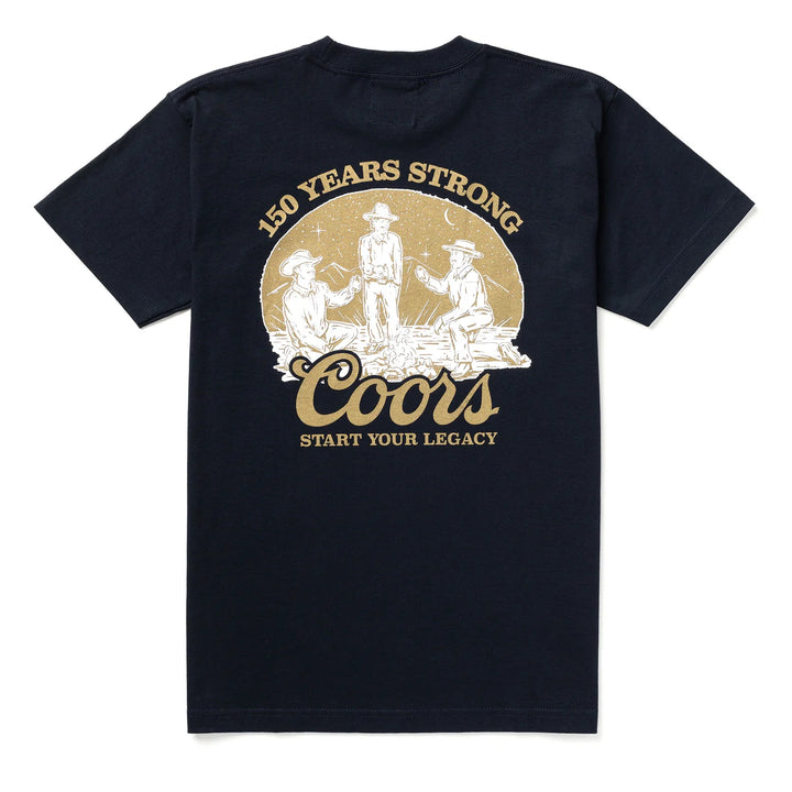 Seager x Coors Banquet Camp Out Tee Navy