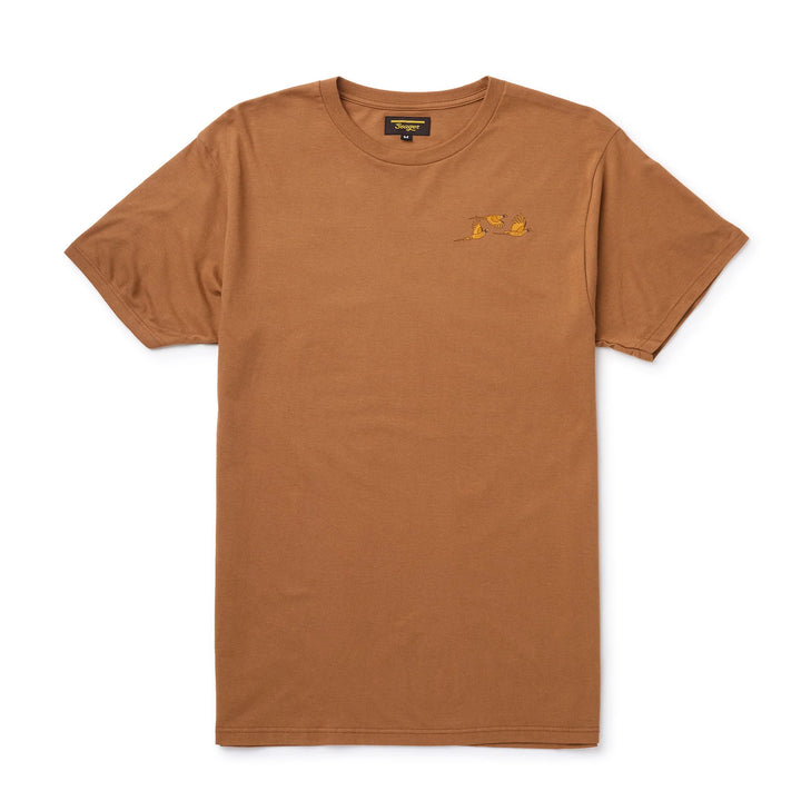 Ruffie Company Tee in Brown