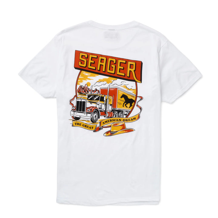 Trucking Tee in White