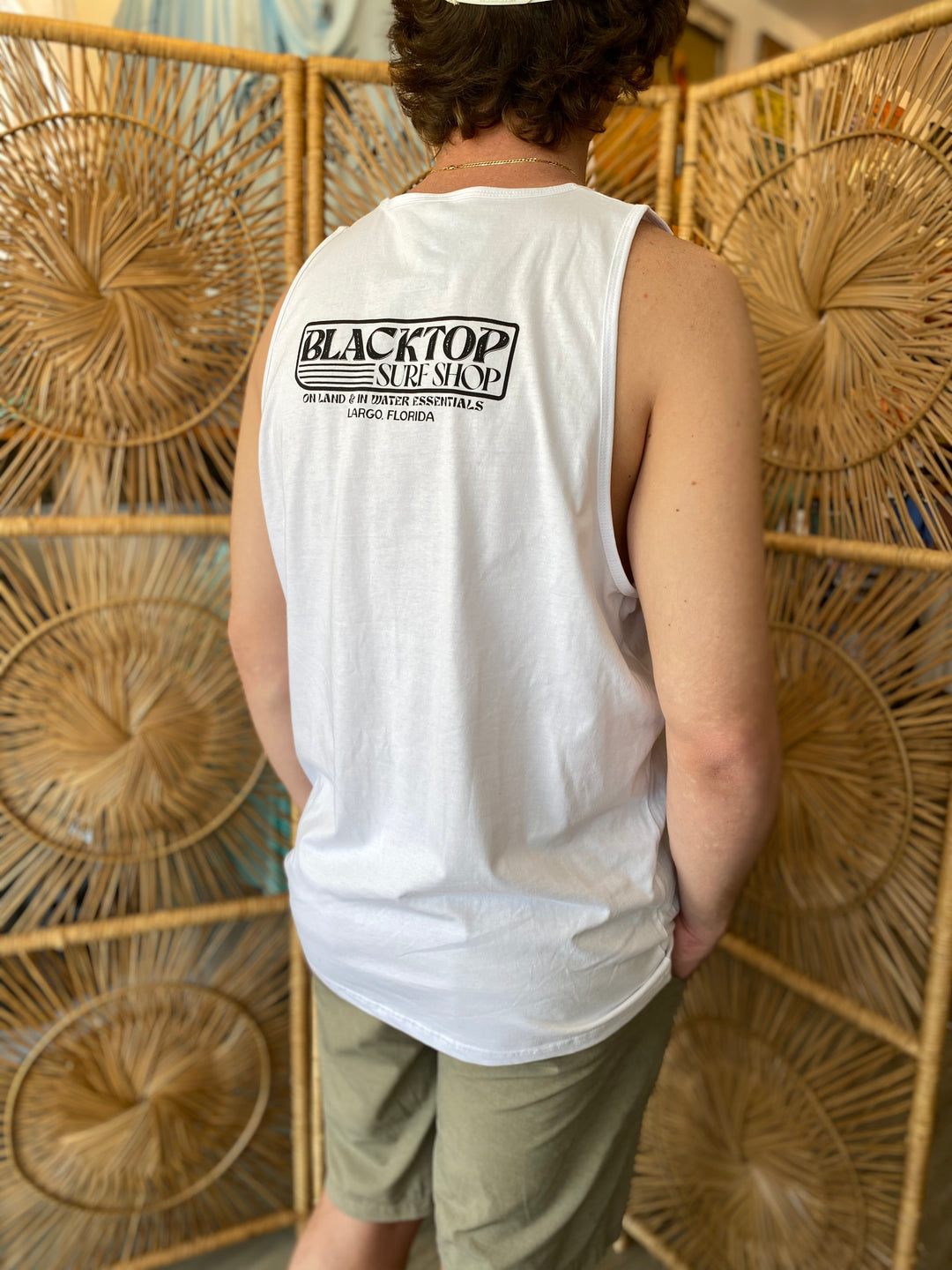 Blacktop Sun Long Sleeve Tee in Ivory