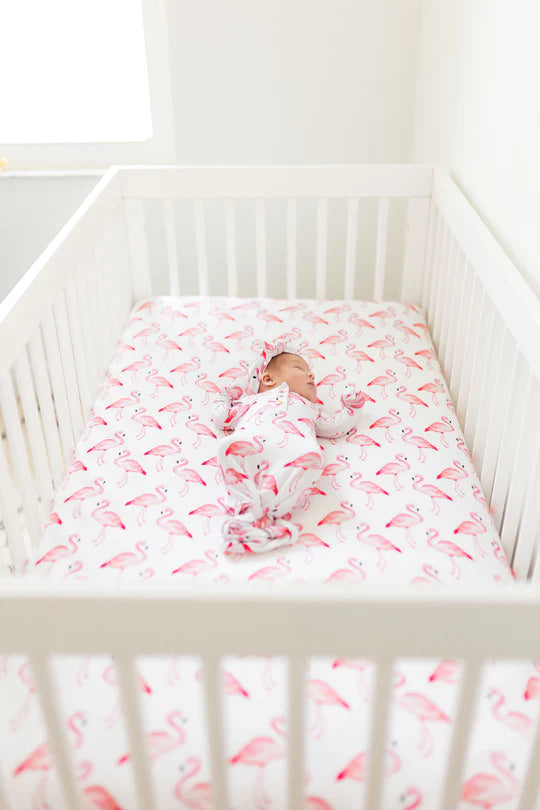 Crib Sheets - Flamingo