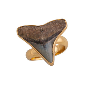 Alchemia Mini Shark Tooth Adjustable Ring