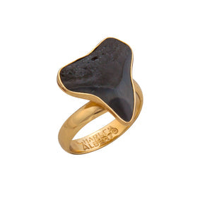 Alchemia Mini Shark Tooth Adjustable Ring