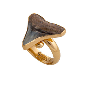 Alchemia Mini Shark Tooth Adjustable Ring